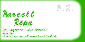 marcell repa business card