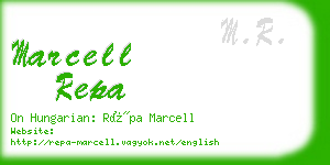 marcell repa business card